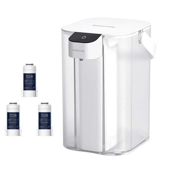 Waterdrop ED01W Countertop Electric Water Filter - 1 YEAR BUNDLE