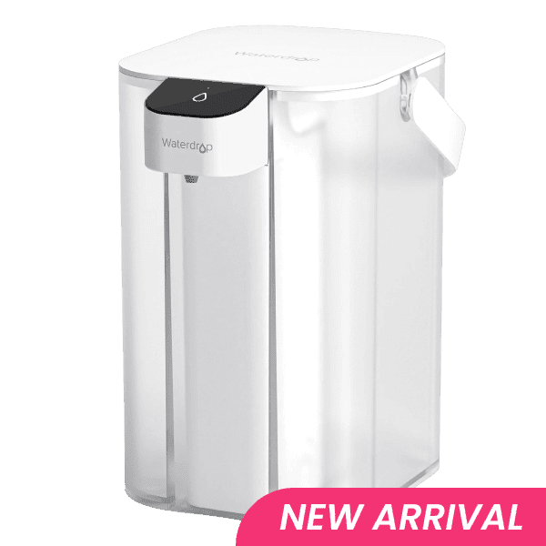 Waterdrop ED01W Countertop Electric Water Filter - 1 YEAR BUNDLE