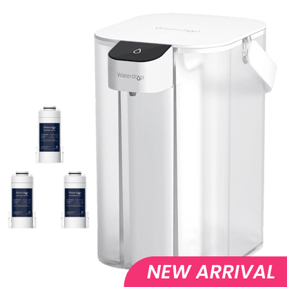 Waterdrop ED01W Countertop Electric Water Filter - 1 YEAR BUNDLE