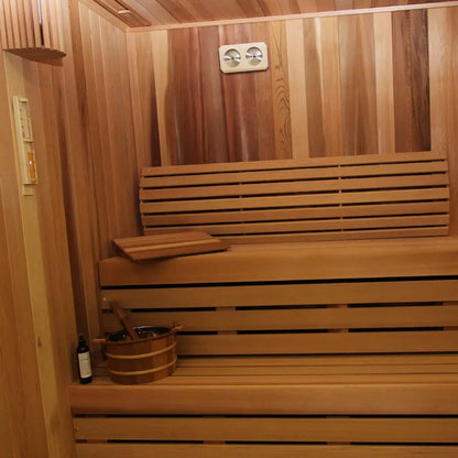 Custom Indoor Sauna Room - 4' x 4' x 8'