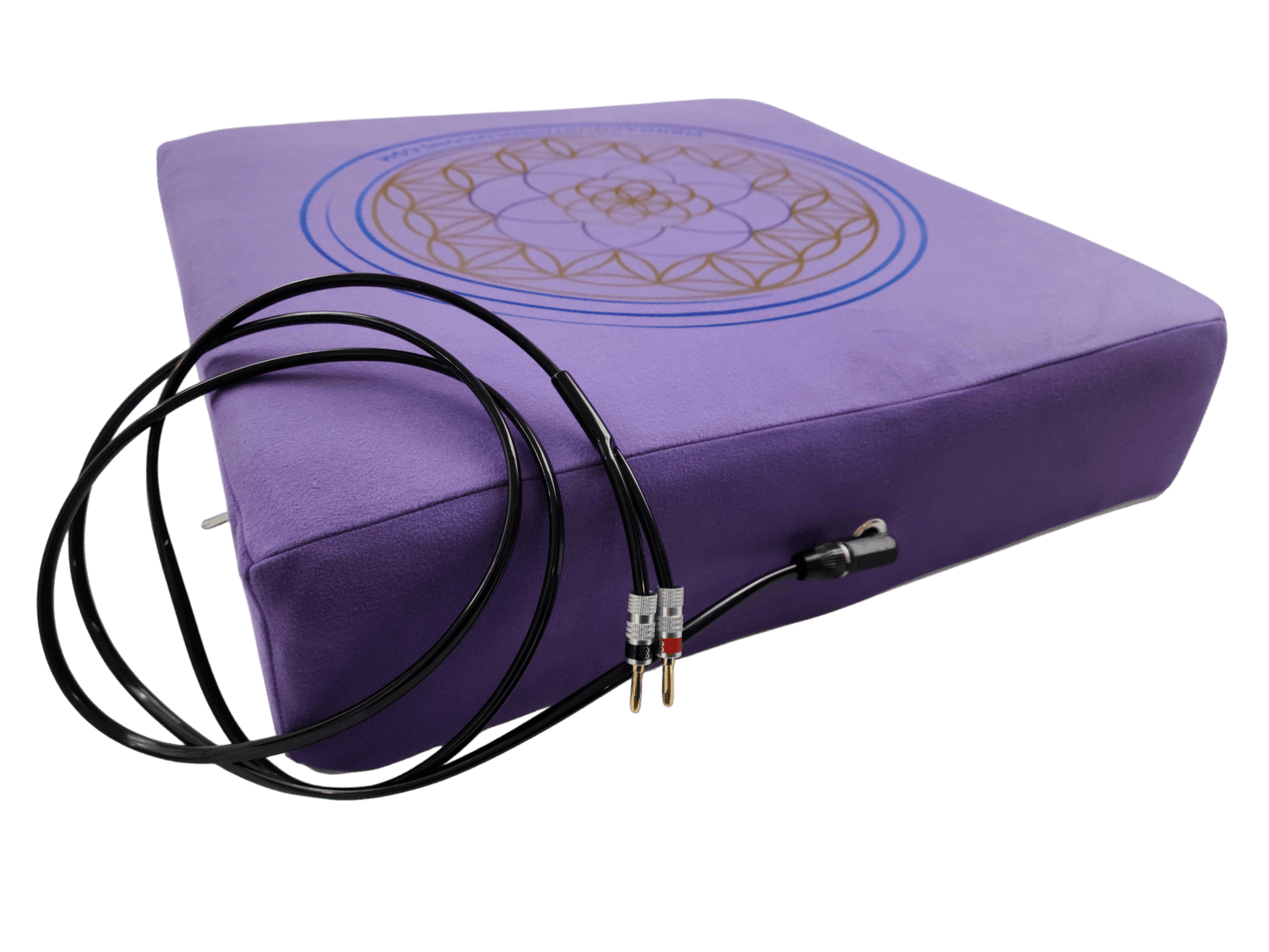 Vibroacoustic Therapy Meditation Cushion bundle with custom amplifier