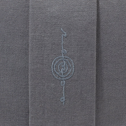 Organic Meditation Cushion Set - slate