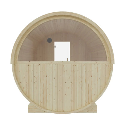 Tampere Finnish Barrel Sauna with WiFi Heater